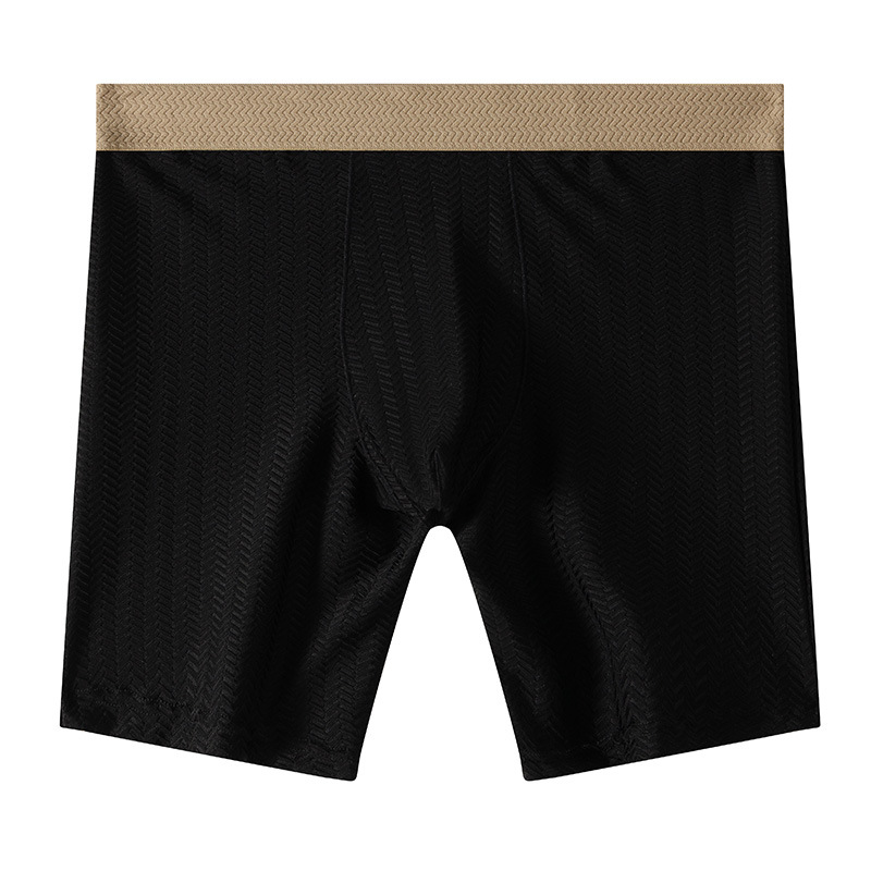 Mens Boxer Shorts Homme Nylon  – Long Leg Trunk Men recenzja i cena