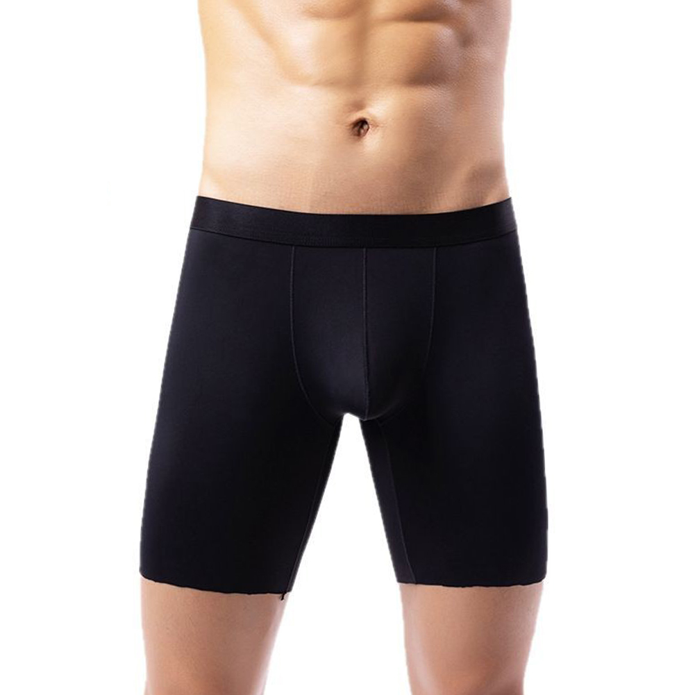 Men Ice Silk Long Leg Shorts B – Long Leg Trunk Men recenzja i cena