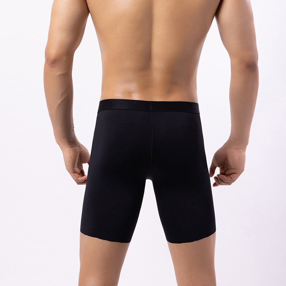 Men Ice Silk Long Leg Shorts B – Long Leg Trunk Men recenzja i cena
