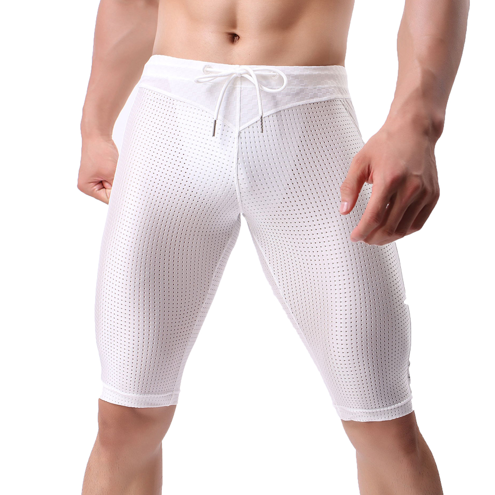 Men's Underwear Sexy Mesh Stit – Mesh Sport Boxer recenzja i cena