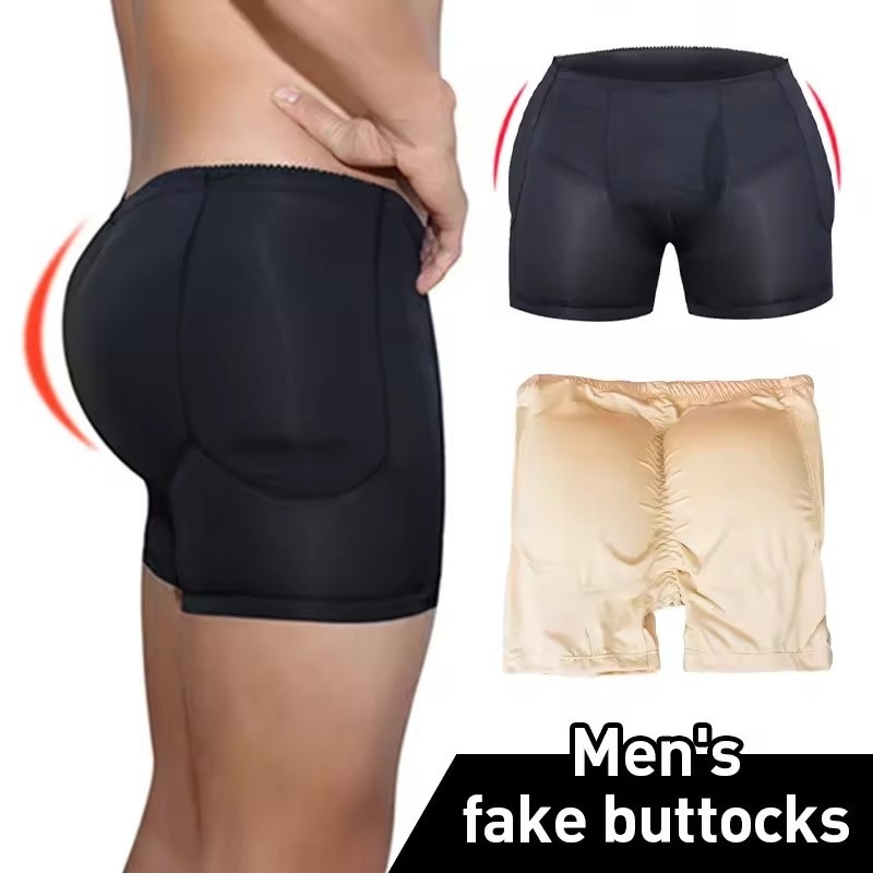 Men Padded Hip Enhancer Booty  – Boxer Brief Pack Cotton recenzja i cena