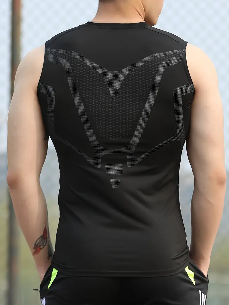 Men's Tight Vest Compression S – T Shirt Tight Fit recenzja i cena
