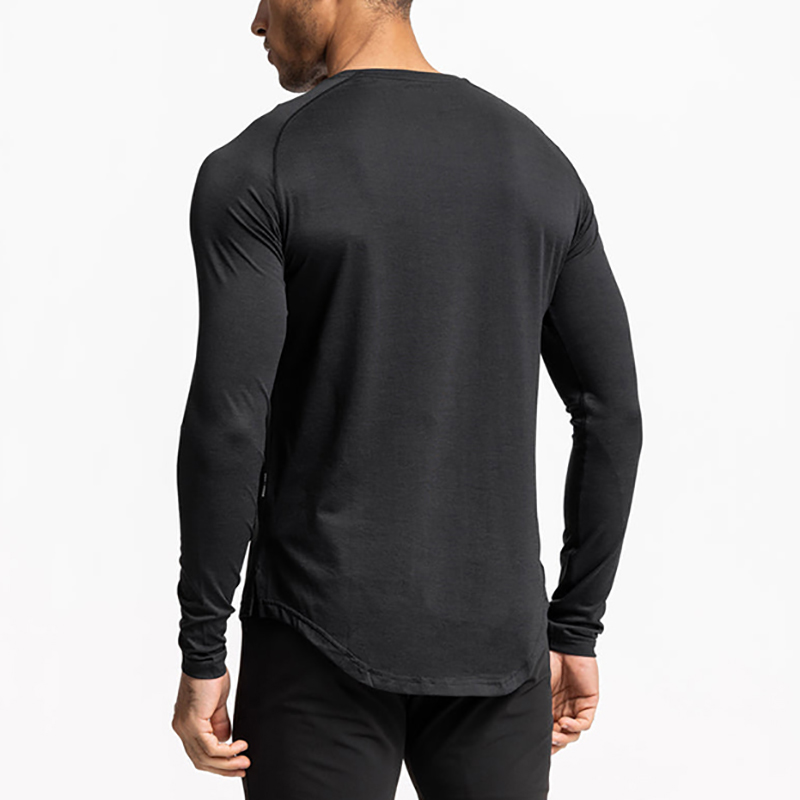 Plain Autumn Elasticity Tight  – T Shirt Tight Fit recenzja i cena