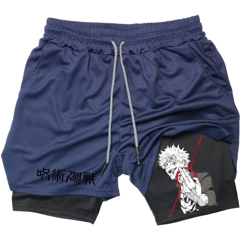 Anime Jujutsu Kaisen Gym Short – Compression Shorts Athletes recenzja i cena
