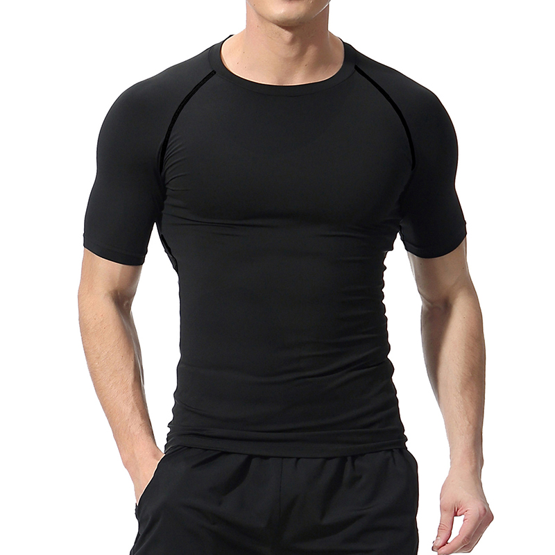 Cross Print Compression Shirt  – Base Layer Top recenzja i cena