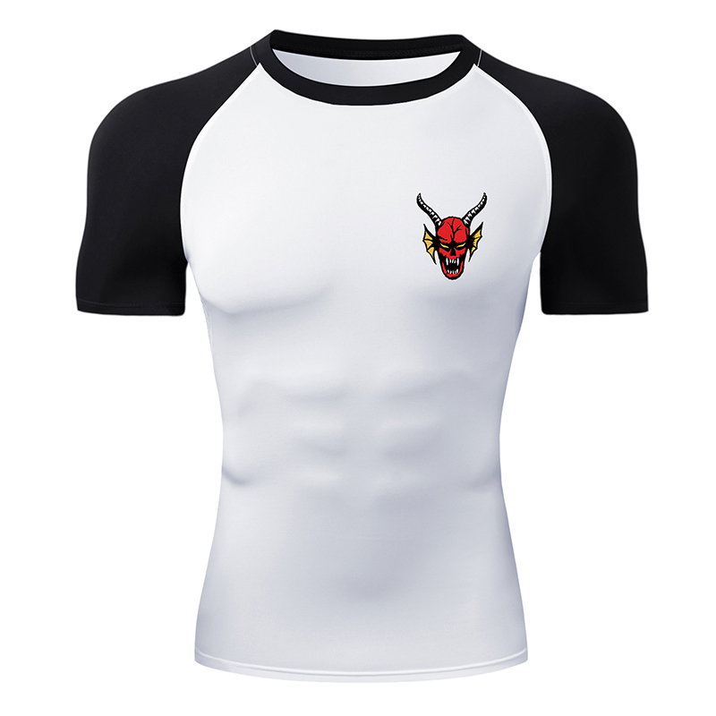 Men's Graphic Short Sleeve Com – Base Layer Top recenzja i cena