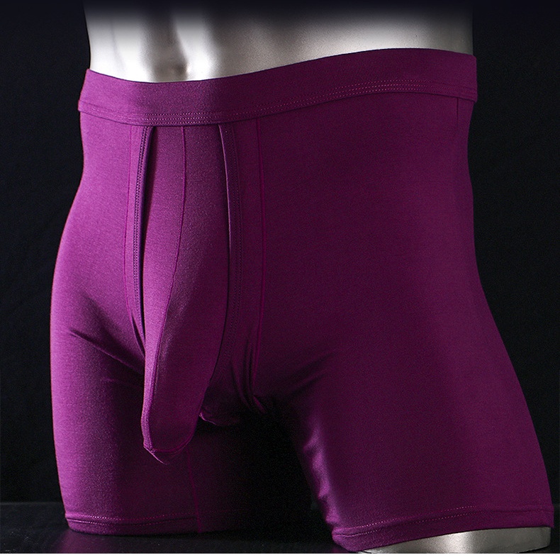 2PCS Mens Long Legs Underwear  – Long Leg Trunk Men recenzja i cena
