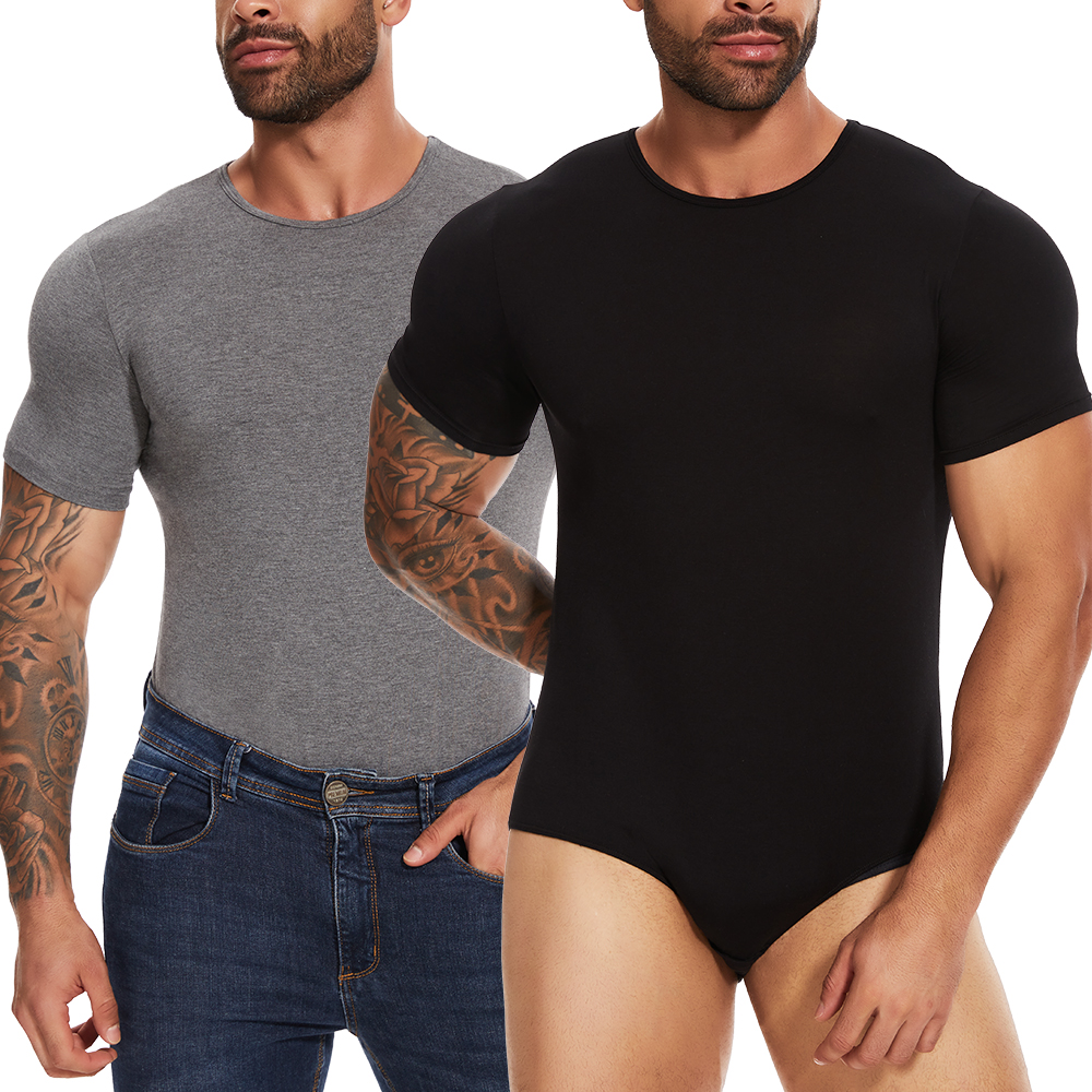 Short Sleeve Full Body Shaper  – Undershirt Crew Neck recenzja i cena