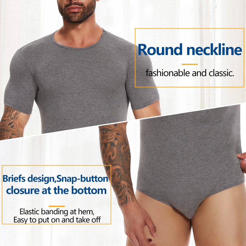 Short Sleeve Full Body Shaper  – Undershirt Crew Neck recenzja i cena