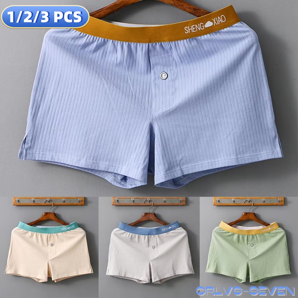 1/2/3 PCS Men's Panties Cotton – Boxer Brief Pack Cotton recenzja i cena