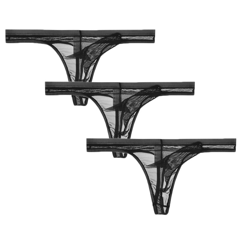 3Pcs/lot Men Underwear T-Back  – Multi Pack Underwear recenzja i cena