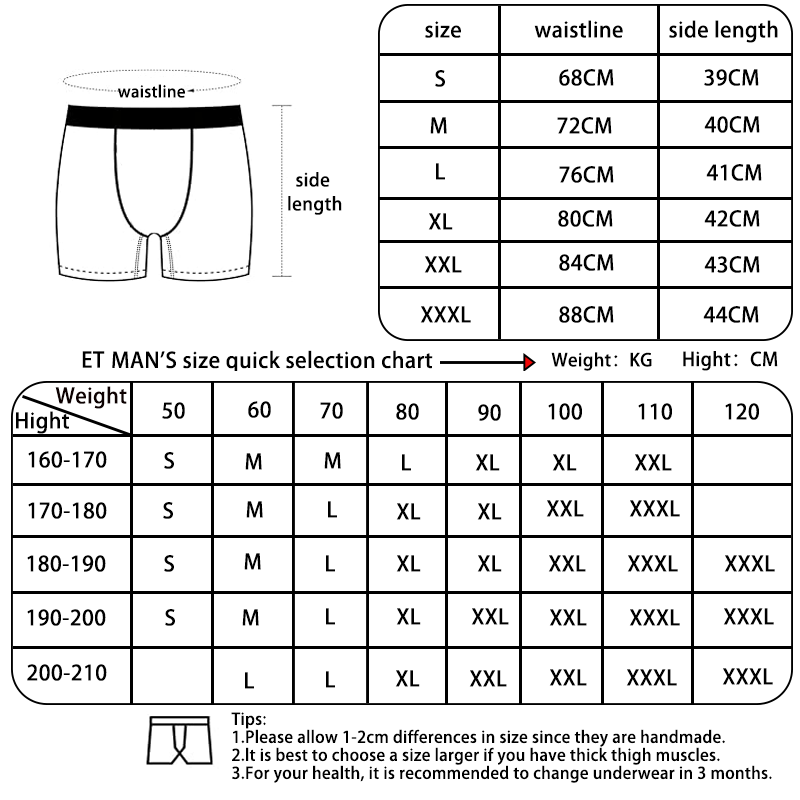 Mens Anti-Ride Up Boxer Briefs – Boxer Brief Pack Cotton recenzja i cena
