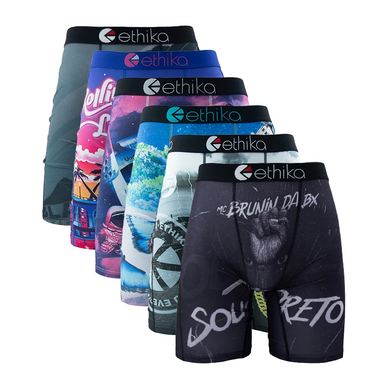 ETHIKA 6Pcs Men Underwear Boxe – Boxer Shorts Modal recenzja i cena