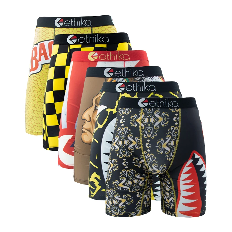ETHIKA 6Pcs Men Underwear Boxe – Boxer Shorts Modal recenzja i cena