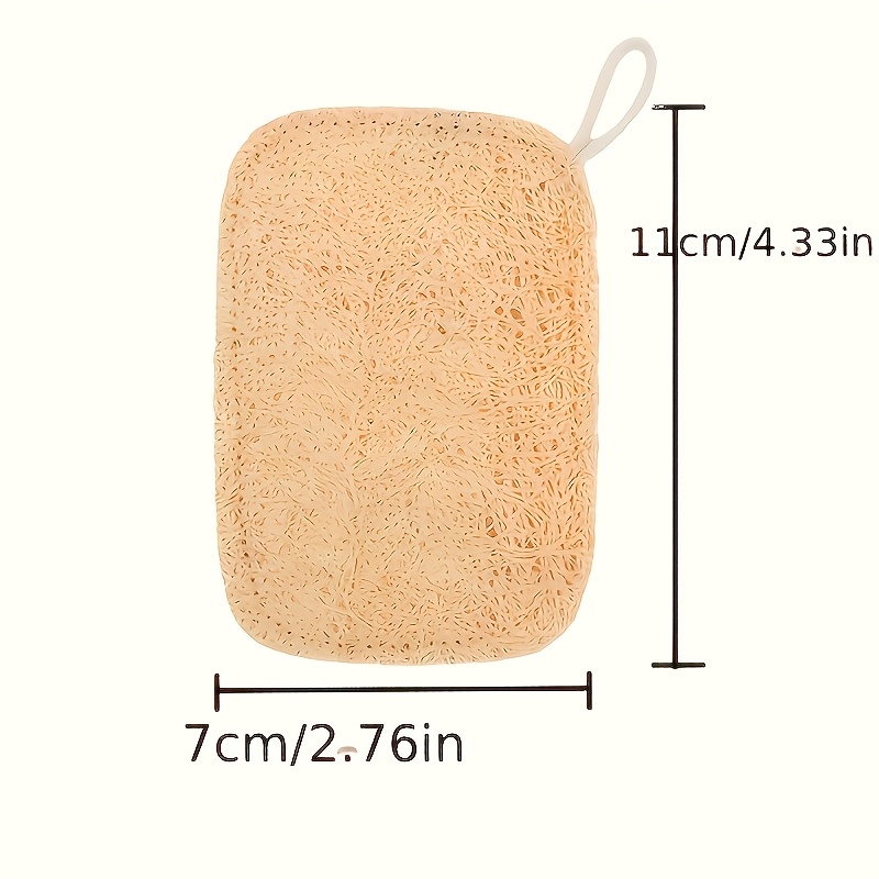 6pcs Natural Loofah Exfoliatin – Bamboo Fiber Trunk recenzja i cena