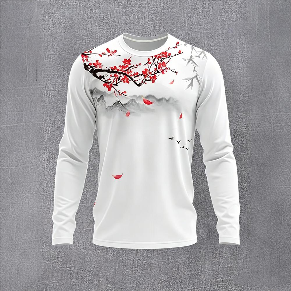 Chinese Style Ink Plum Blossom – Base Layer Top recenzja i cena