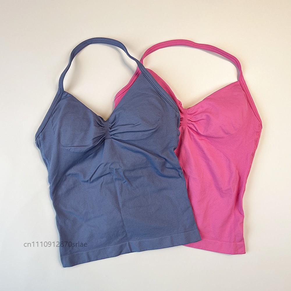 Women's Seamless Halter Strapp – Suspender Tank Top recenzja i cena