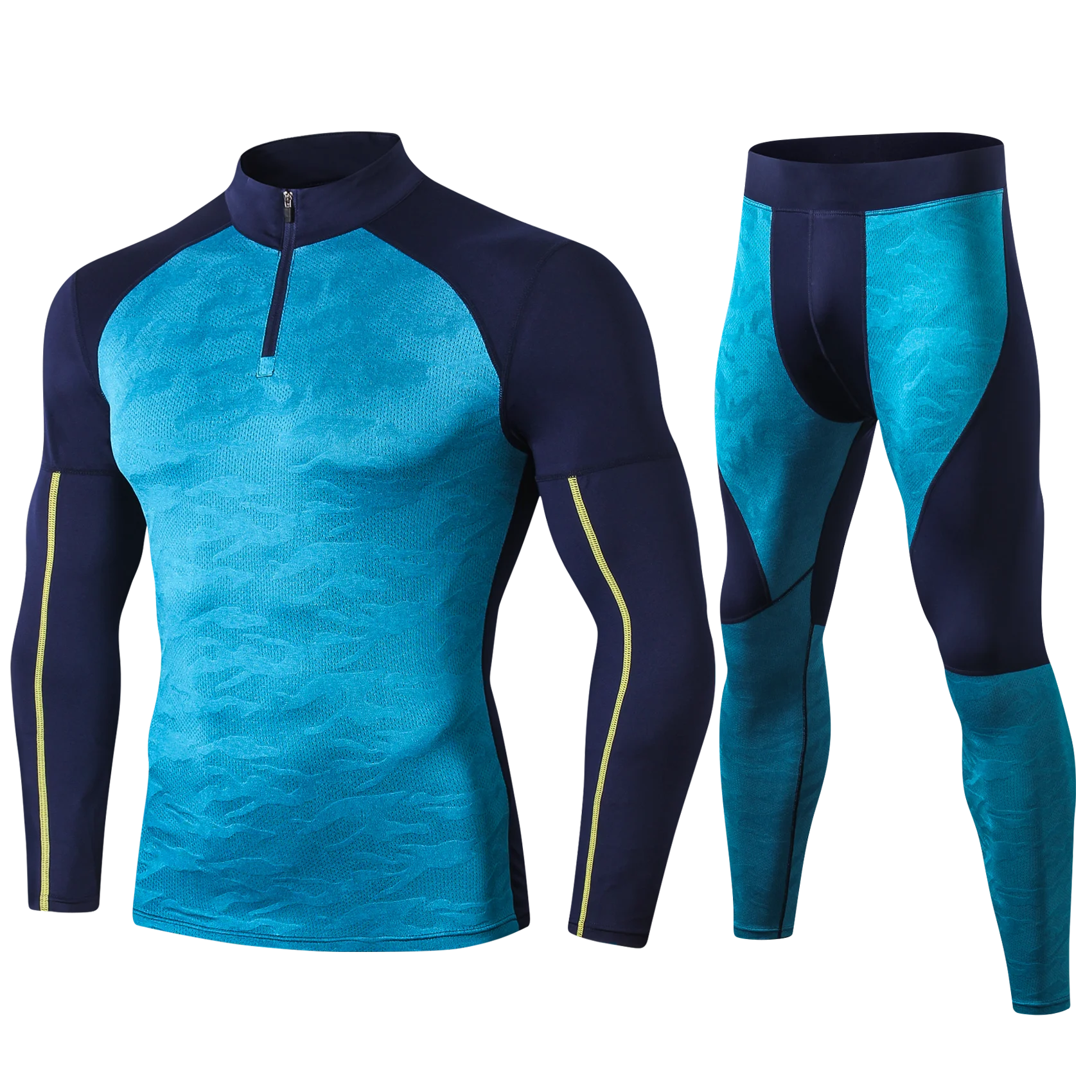 Mens Running Set Compression T – Compression Long Pant recenzja i cena