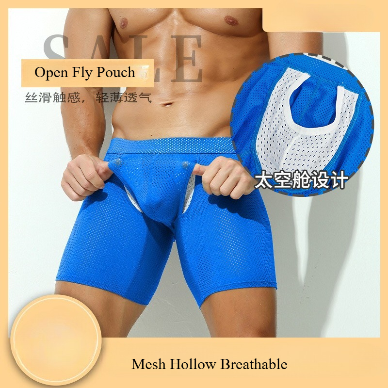 Supportive Open Fly Front Boxe – Mesh Sport Boxer recenzja i cena