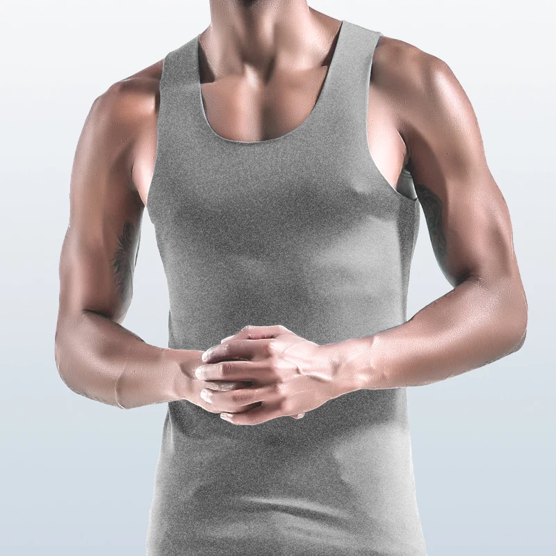 Men's Thin Vest U-Neck Large S – Undershirt Crew Neck recenzja i cena