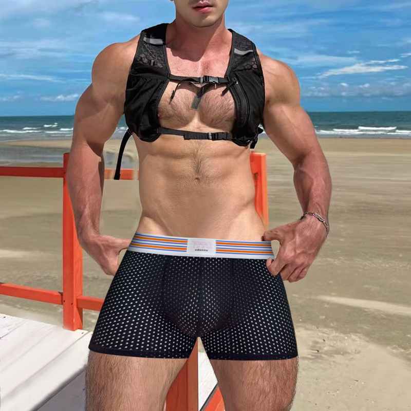 Fashionable Freely Detachable  – Mesh Sport Boxer recenzja i cena
