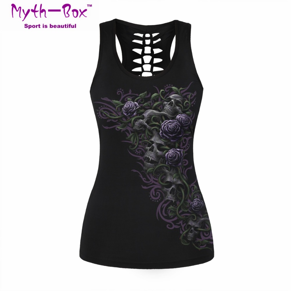 Women Sport Vest Bad Cat Print – Sleeveless Undershirt recenzja i cena
