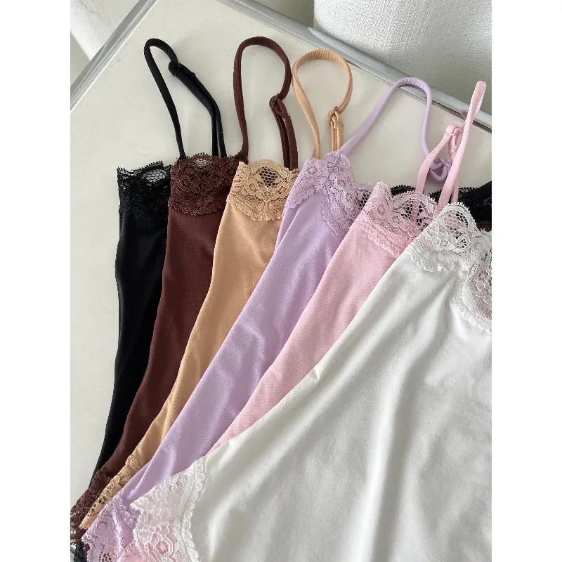Women's Square Neck Lace Bodys – Suspender Tank Top recenzja i cena