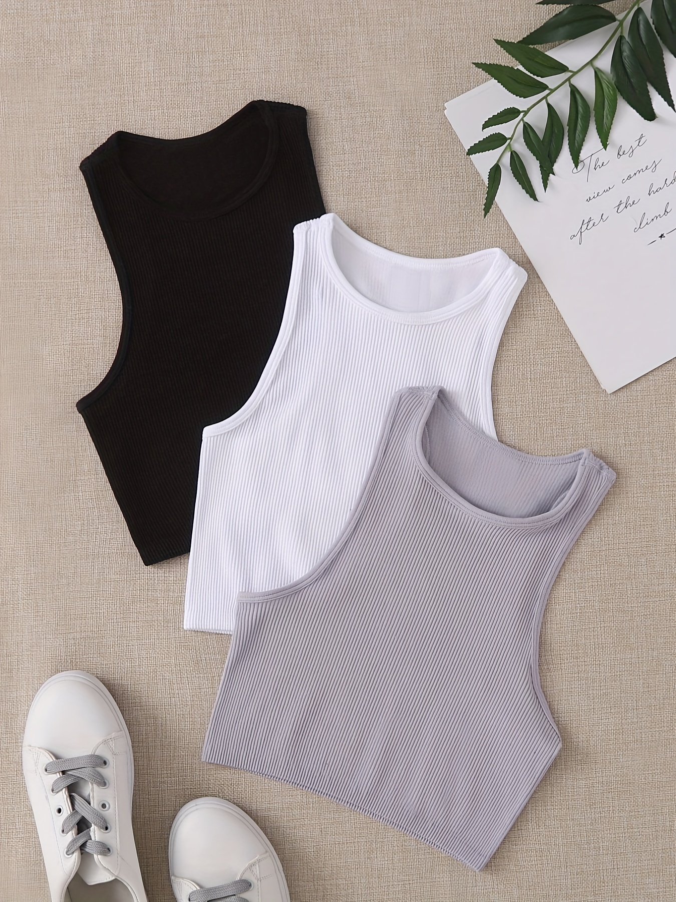 Ribbed Seamless Sports Bra Tan – Tank Top Ribbed recenzja i cena