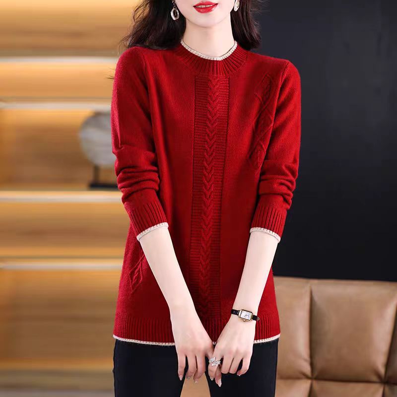 Fashion Round Neck Knitted Jum – Thermal Long John recenzja i cena