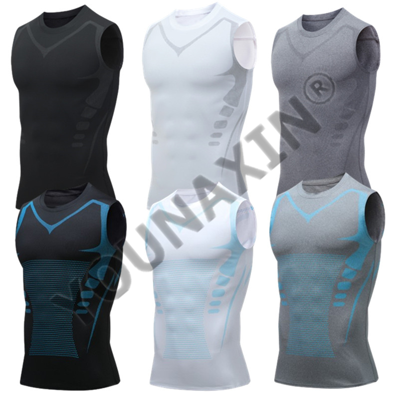 3 Pieces Men's Sleeveless T-Sh – Base Layer Top recenzja i cena
