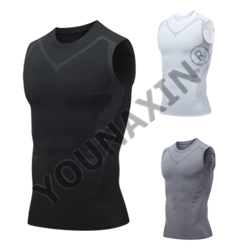 3 Pieces Men's Sleeveless T-Sh – Base Layer Top recenzja i cena