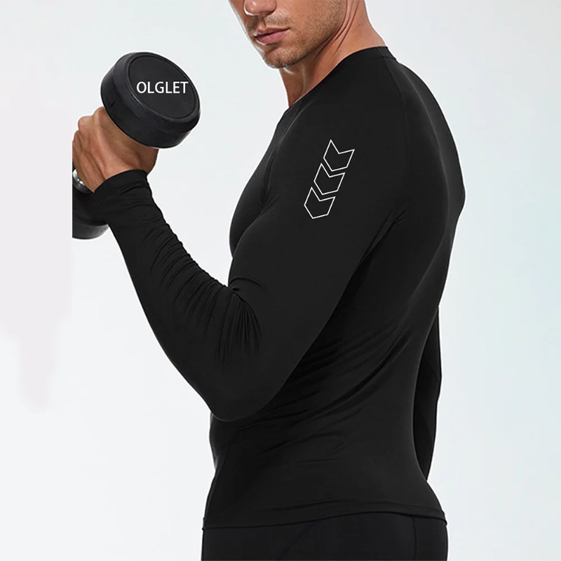 Men Quick-dry T-shirt Long Sle – Base Layer Top recenzja i cena
