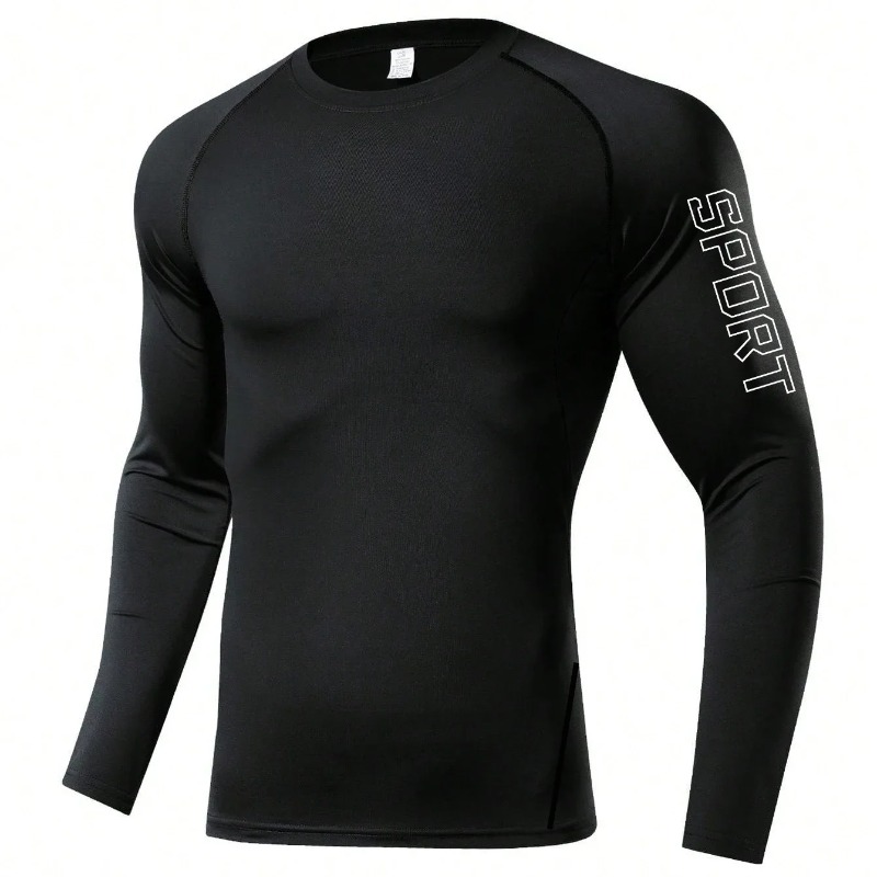 Men Quick-dry T-shirt Long Sle – Base Layer Top recenzja i cena