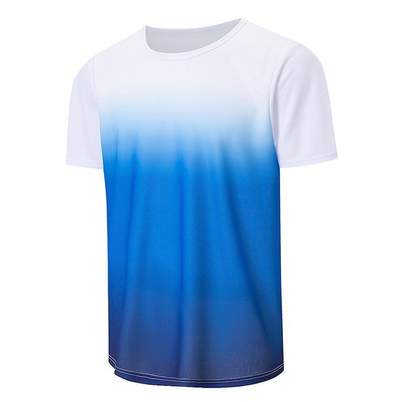 1/3 piece men's summer gradien – Undershirt Crew Neck recenzja i cena