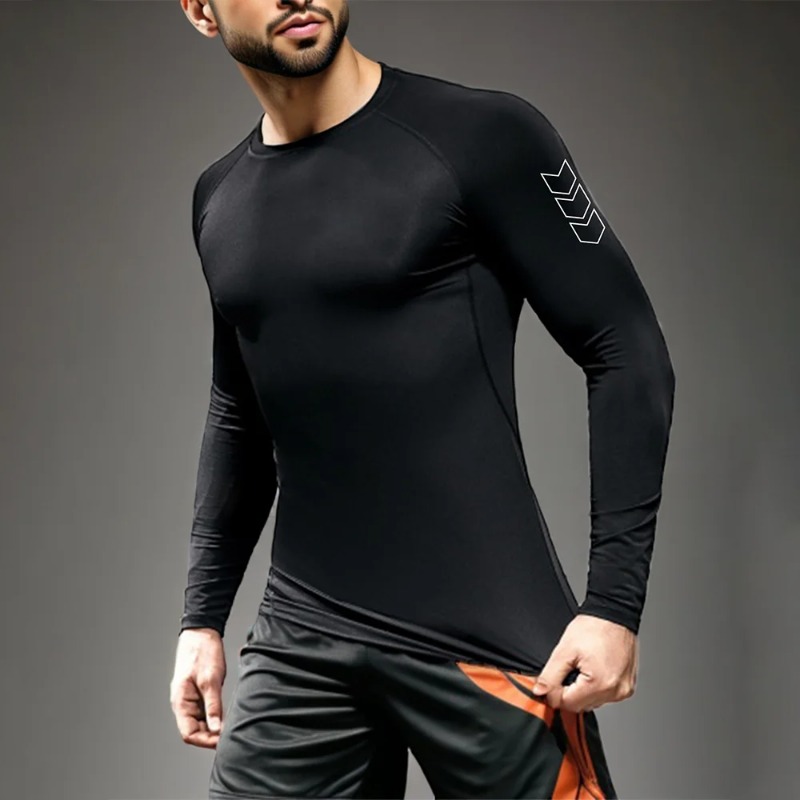 Men Compression Long Sleeve Sh – Base Layer Top recenzja i cena