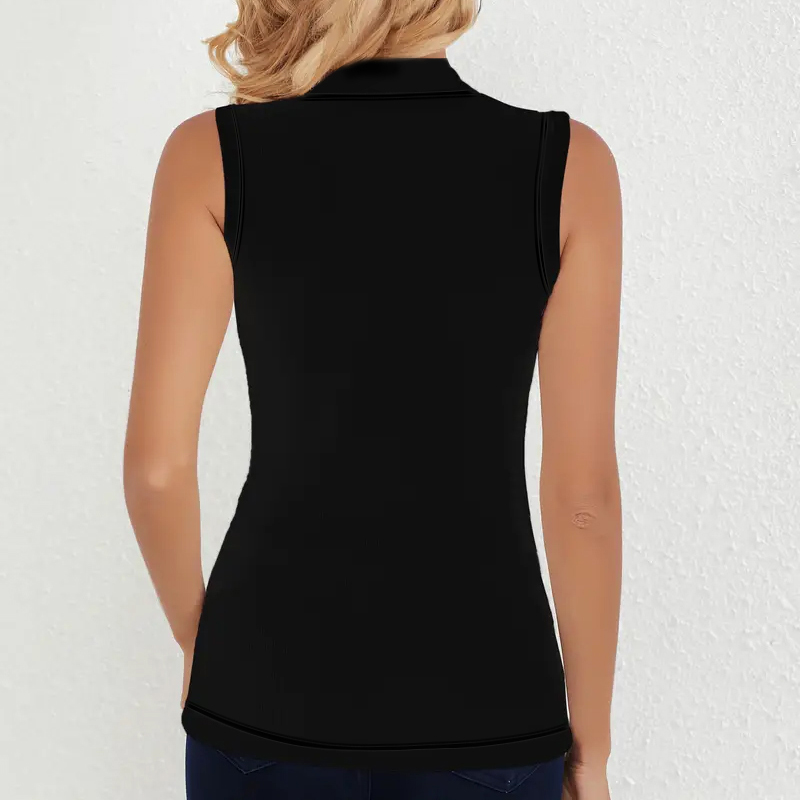 Womens Sleeveless Mock Neck Ri – Tank Top Ribbed recenzja i cena